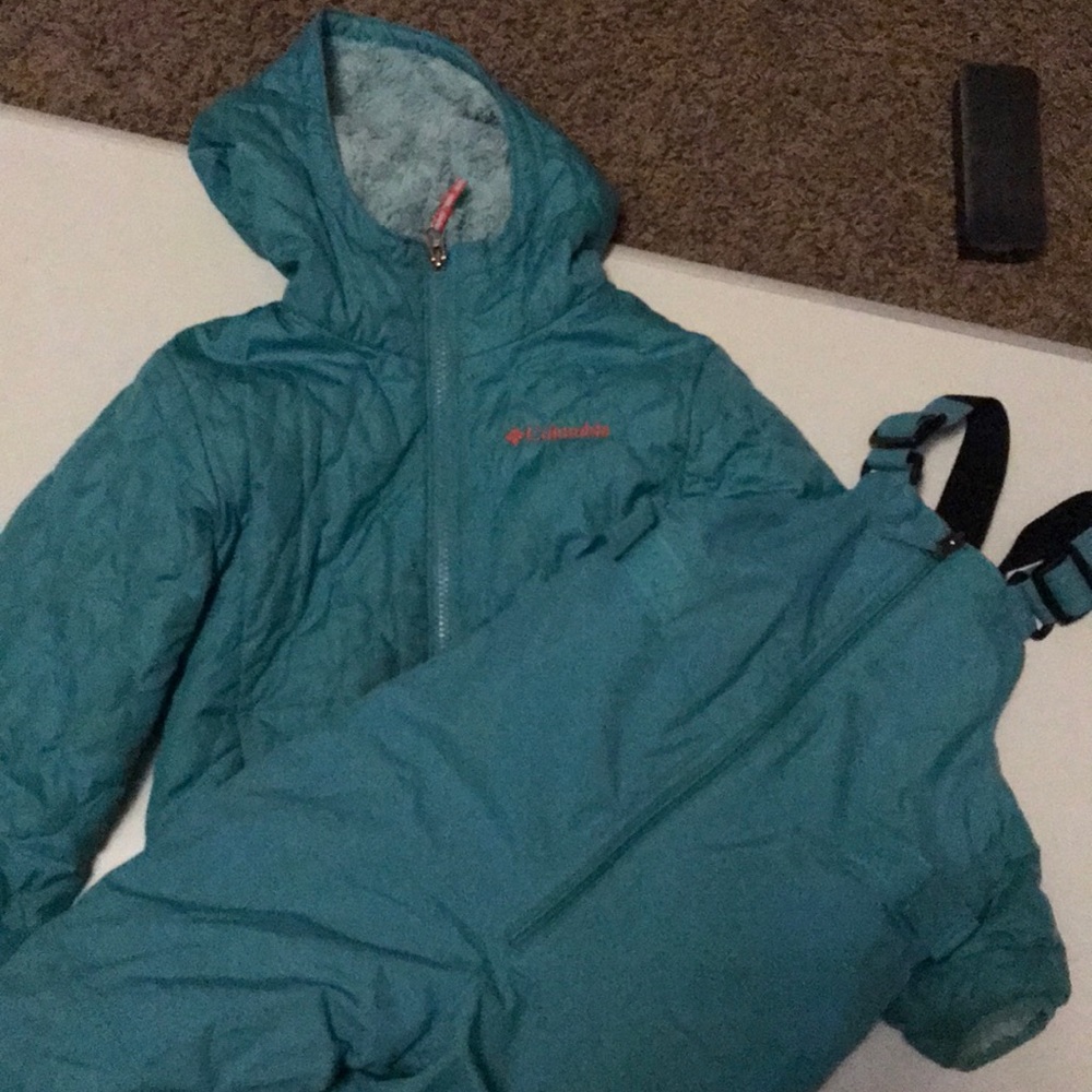 Columbia ski coat & ski/snow pants